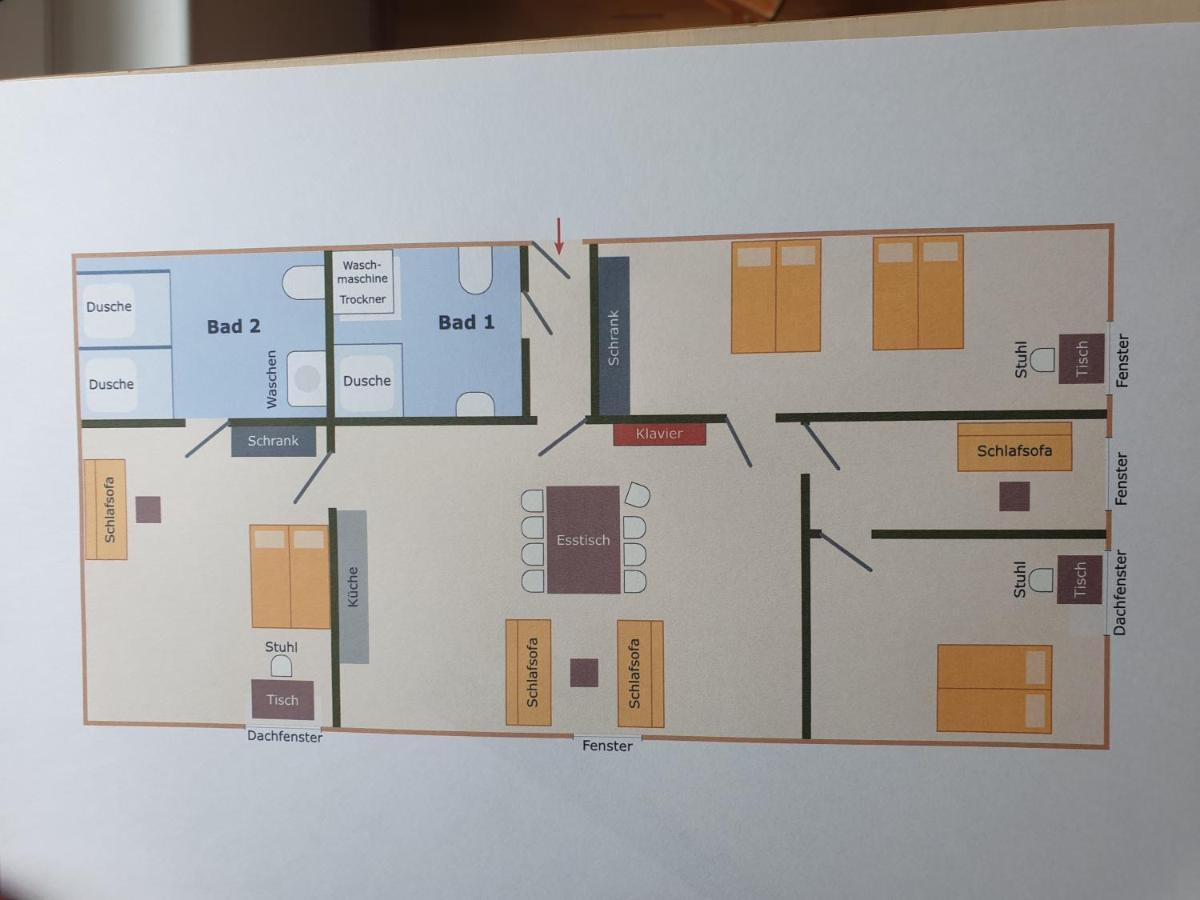 Suite Beach 5 Rooms 2 Bathrooms 1 Kitchen 1 Piano คูล็องสบอร์น ภายนอก รูปภาพ